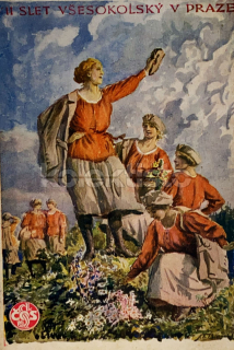 250 Kč GEN Pohlednice SOKOL, GEN141422