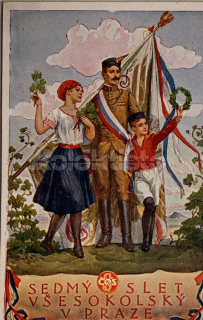 300 Kč GEN Pohlednice SOKOL, GEN141446
