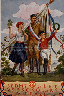 300 Kč GEN Pohlednice SOKOL, GEN141495