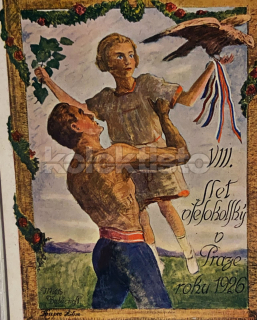 300 Kč GEN Pohlednice SOKOL, GEN141498