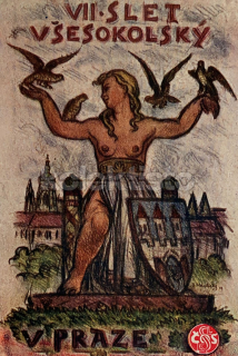 300 Kč GEN Pohlednice SOKOL, GEN141500