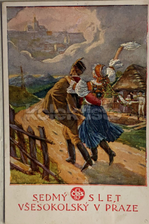 300 Kč GEN Pohlednice SOKOL, GEN141516