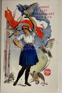 300 Kč GEN Pohlednice SOKOL, GEN141529