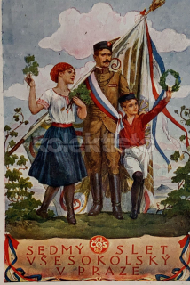 300 Kč GEN Pohlednice SOKOL, GEN141531