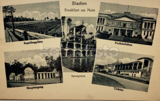 400 Kč GEN Pohlednice STADIONY, GEN141581