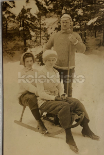 250 Kč GEN Pohlednice SÁŇKOVÁNÍ, GEN141604