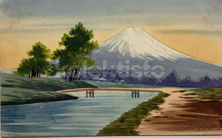300 Kč GEN Pohlednice JAPONSKO - ručně malované, GEN141760