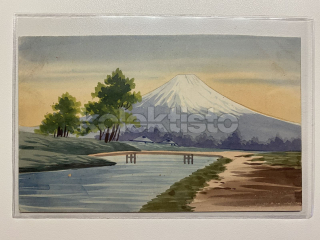 320 Kč GEN Pohlednice JAPONSKO - ručně malované, GEN141761