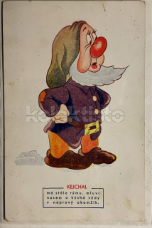 400 Kč GEN Pohlednice UMĚNÍ DISNEY, GEN141778