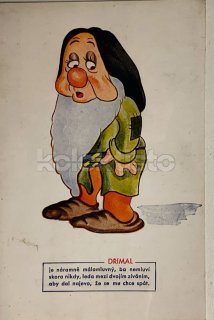 400 Kč GEN Pohlednice UMĚNÍ DISNEY, GEN141782