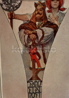 1150 Kč GEN Pohlednice UMĚNÍ MUCHA, GEN141832