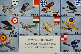 300 Kč GEN Pohlednice LETADLA VOJENSKÁ, GEN142515