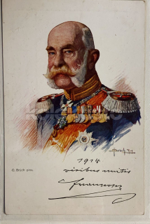350 Kč GEN Pohlednice CÍSAŘ F. Josef, GEN143219