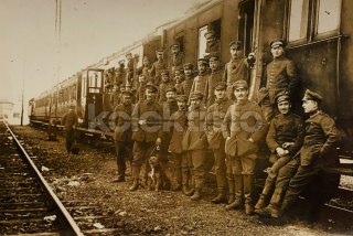 250 Kč GEN Pohlednice VOJÁCI VLAKY, GEN144225