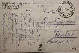 300 Kč GEN Pohlednice RAZÍTKA, GEN144603