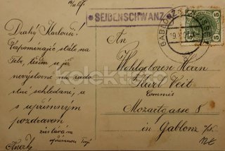300 Kč GEN Pohlednice RAZÍTKA, GEN144700