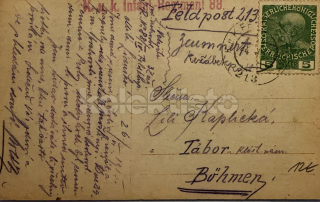 300 Kč GEN Pohlednice RAZÍTKA, GEN144840