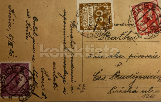 300 Kč GEN Pohlednice RAZÍTKA, GEN144896