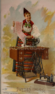 340 Kč GEN Pohlednice REKLAMA Šicí stroje, GEN145034