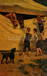 150 Kč GEN Pohlednice KONĚ MALOVANÉ, GEN145303