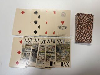 Karetní hra TAROKY, REPLIKA karet z roku 1850