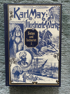 Kniha Karla Maye, reedice, německy, ilustroval Věnceslav Černý