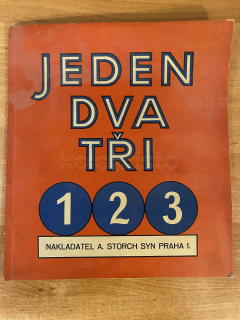 Kniha Počítadlo Jeden, dva, tři