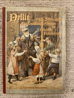 Kniha NELLIE, kniha pro dívky, originální vazba