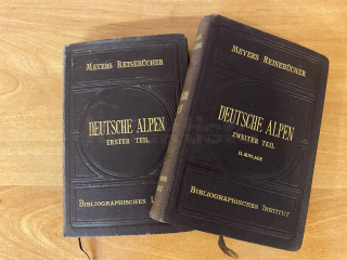 Kniha průvodce DEUTSCHE ALPEN