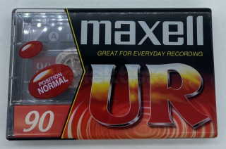 Audikozeta MAXELL UR 90, nová, nerozbalená, možno i více ks