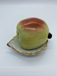 Porcelánová dóza JABLKO