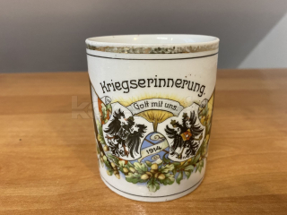 Porcelánový hrnek Kriegserinnerung