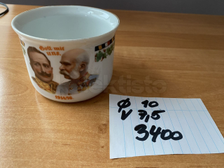 Porcelánový hrnek Franz Josef