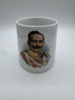 Porcelánový hrnek Vilém II.