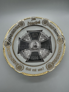 Porcelánový talíř Hindenburg