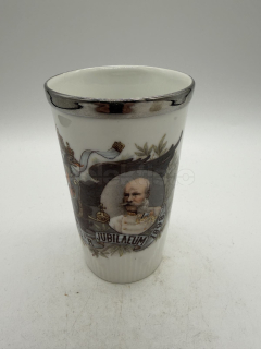 Porcelánový pohárek Franz Josef