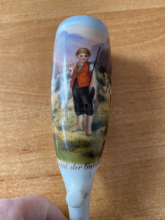 Porcelánová fajfka PASÁČEK KOZ