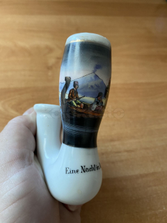 Porcelánová fajfka labutěnka Noc v Neapoli