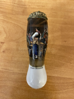 Porcelánová fajfka labutěnka MYSLIVEC