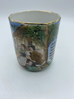 Porcelánový hrnek s básničkou