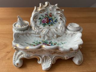 Porcelánový kalamář