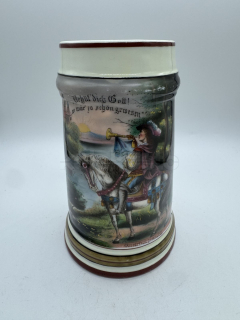 Porcelánový korbel s průsvitkou