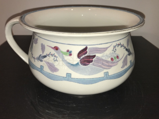 Porcelánový nočník č.12, možno v páru