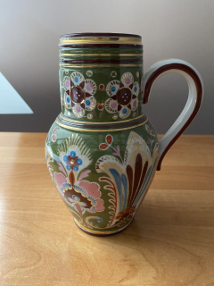 Porcelánový malovaný džbánek