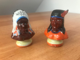 Porcelánová slánka a pepřenka
