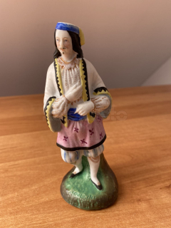 Porcelánová soška Dalmatínec