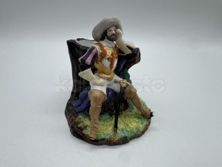 Porcelánová soška, biskvit