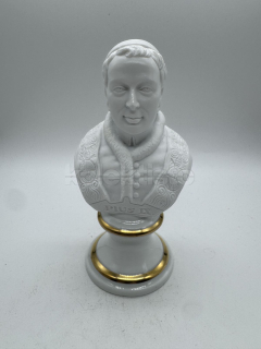Porcelánová busta PIUS IX., biskvit