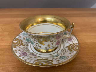 Porcelánový šálek s podšálkem č.3