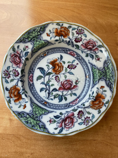 Porcelánový talíř hluboký Anglie